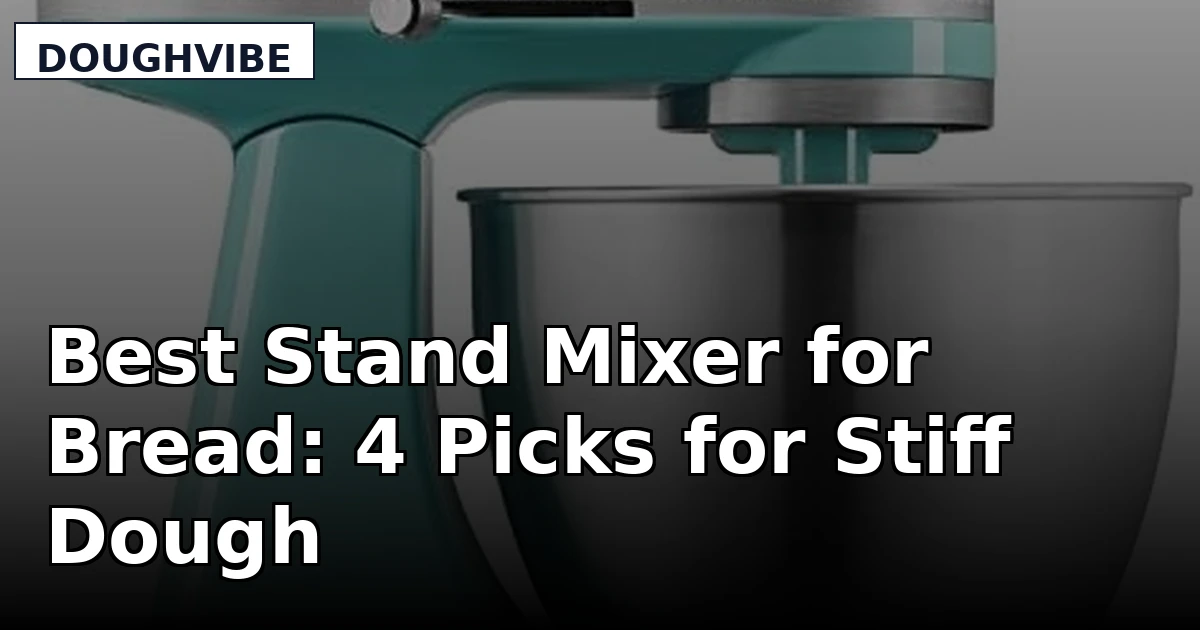 Best Stand Mixer for Bread: 4 Picks for Stiff Dough