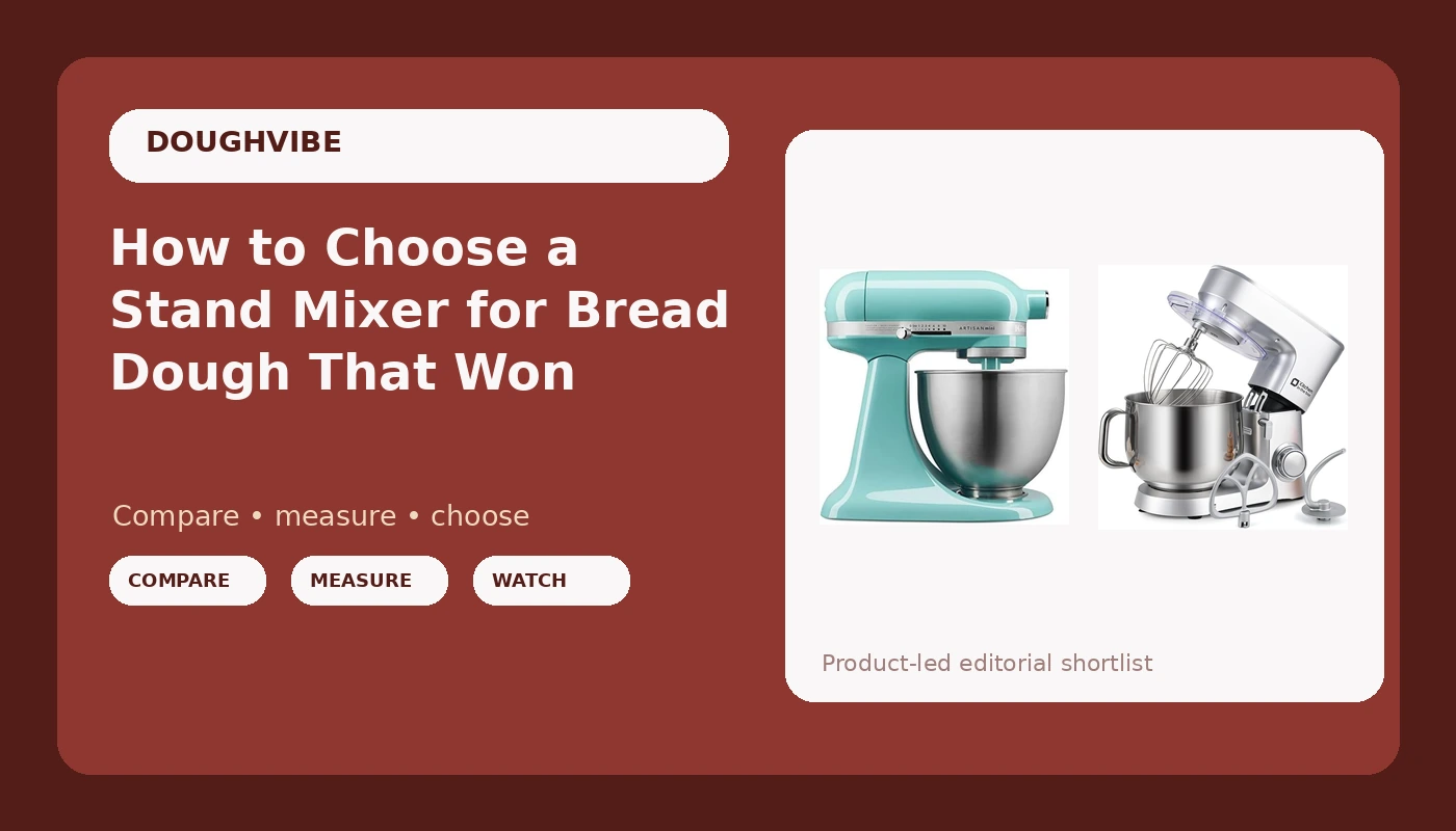 How to Choose a Stand Mixer for Bread Dough That Won't Stall