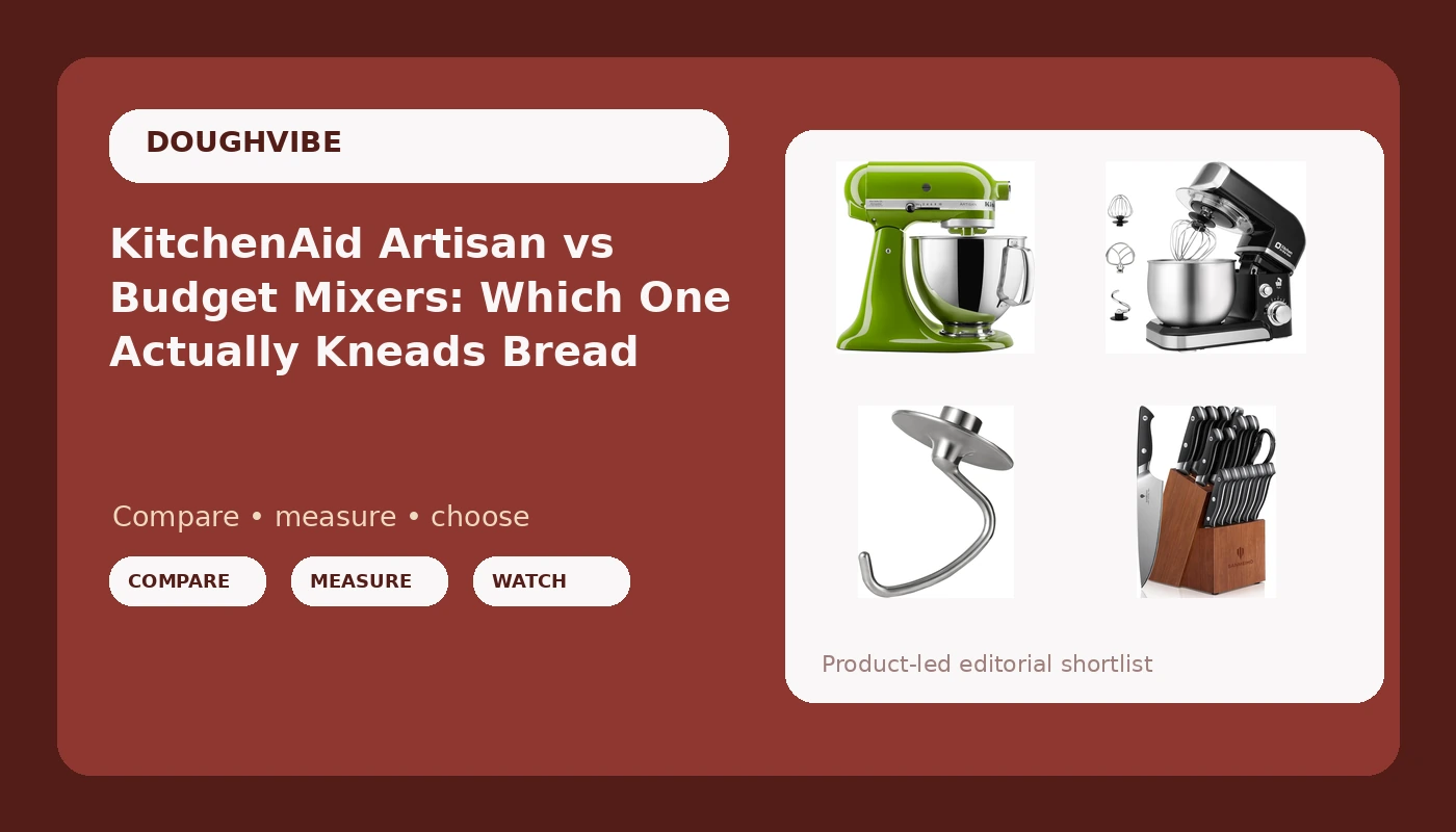 KitchenAid Artisan vs Budget Mixers: Which One Actually Kneads Bread