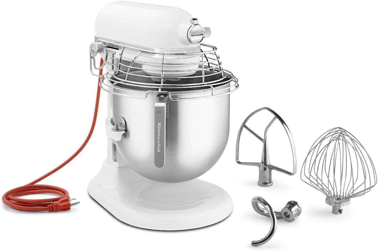 KitchenAid Commercial Series 8 Quart Bowl-Lift Stand Mixer with Stainless Steel Bowl Guard