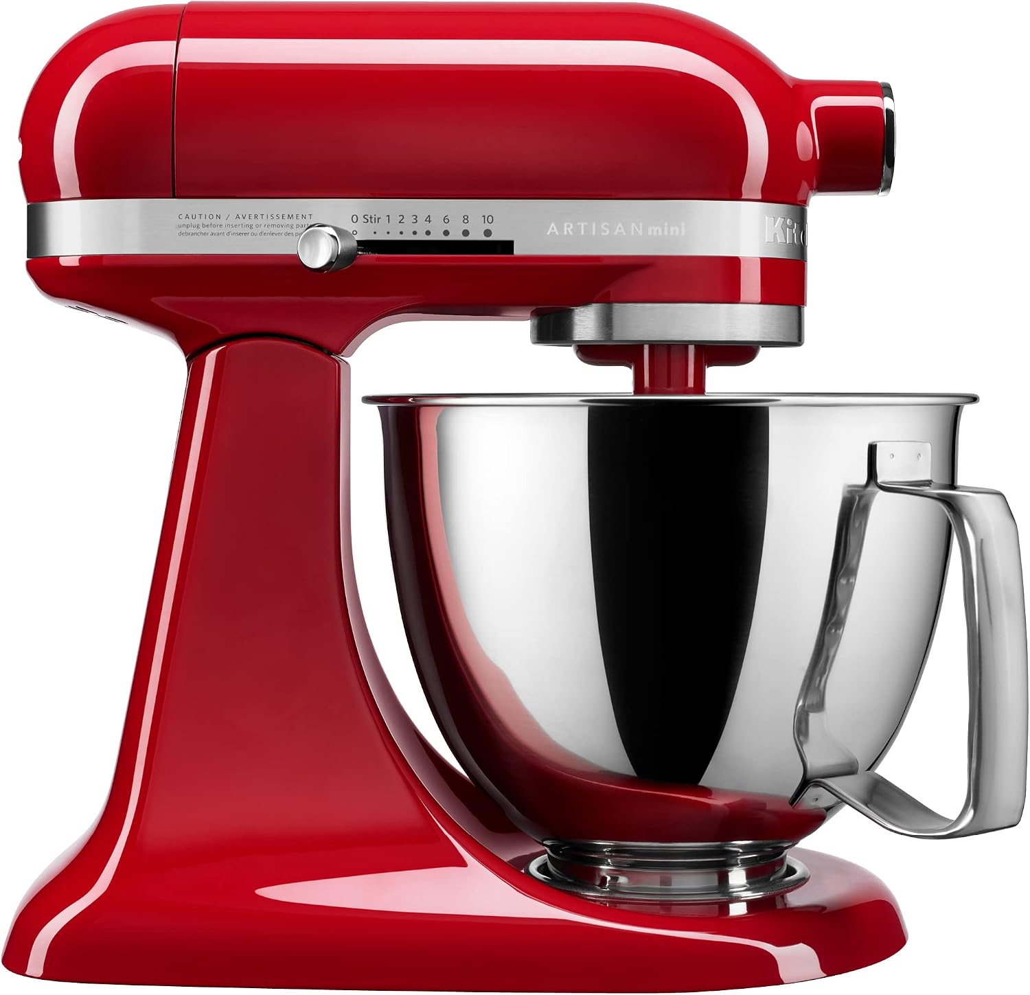 KitchenAid Artisan Mini, 3.5-Qt Tilt Head Stand Mixer, Empire Red