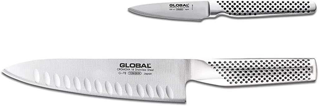 Global 2 Piece Cook's Set G-78 and GSF-46