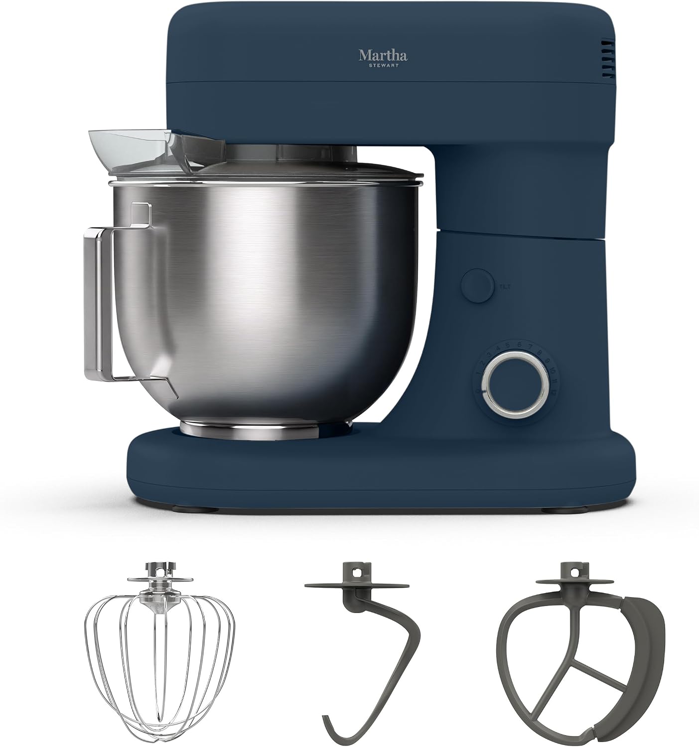 Martha Stewart 5.3QT Tilt Head Stand Mixer
