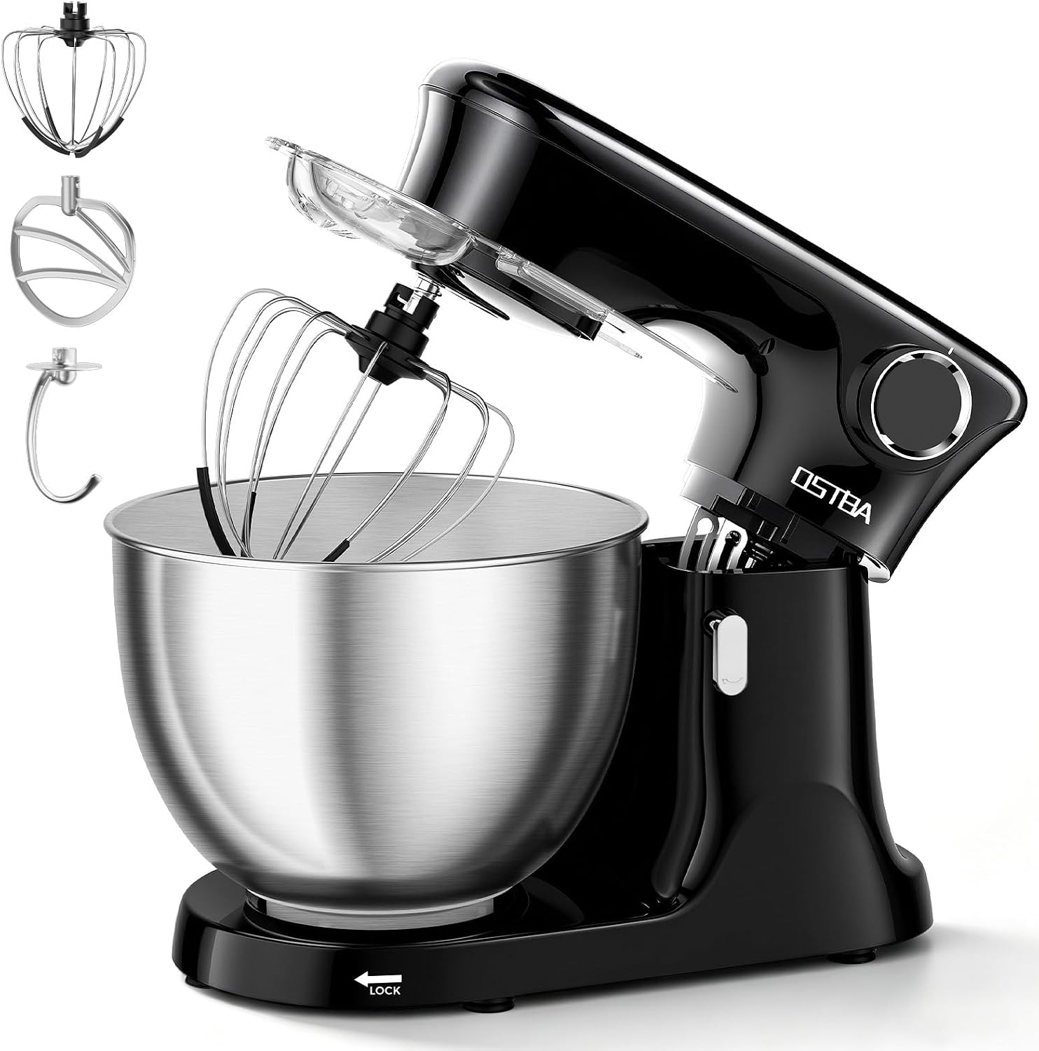 OSTBA Stand Mixer, 8.5QT Electric Kitchen Mixer