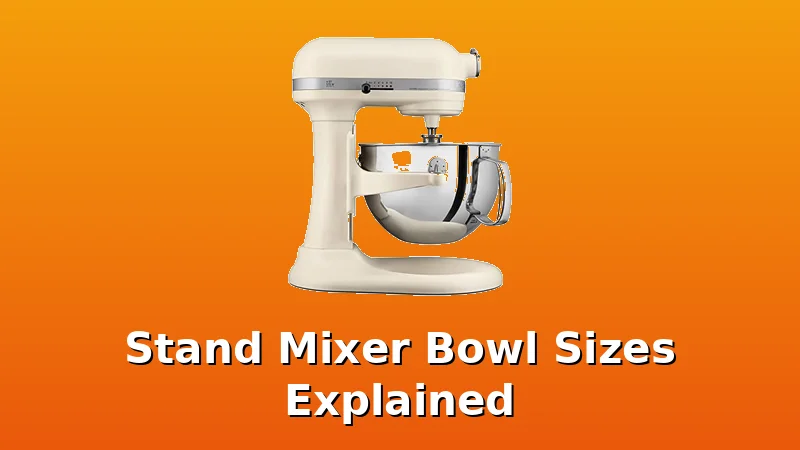 Stand Mixer Bowl Sizes Explained - DoughVibe review with measurements and honest opinion