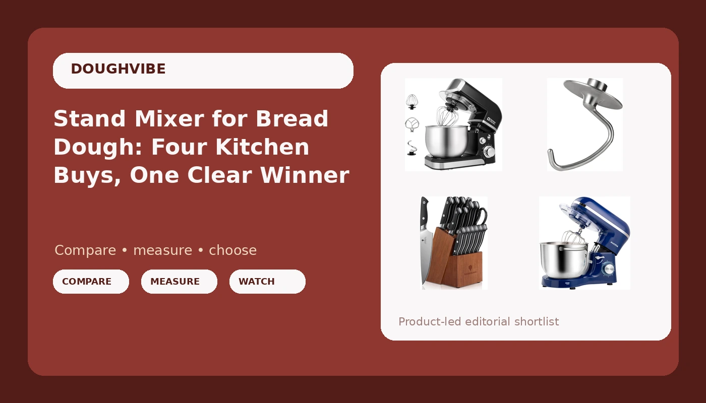 Stand Mixer for Bread Dough: Four Kitchen Buys, One Clear Winner