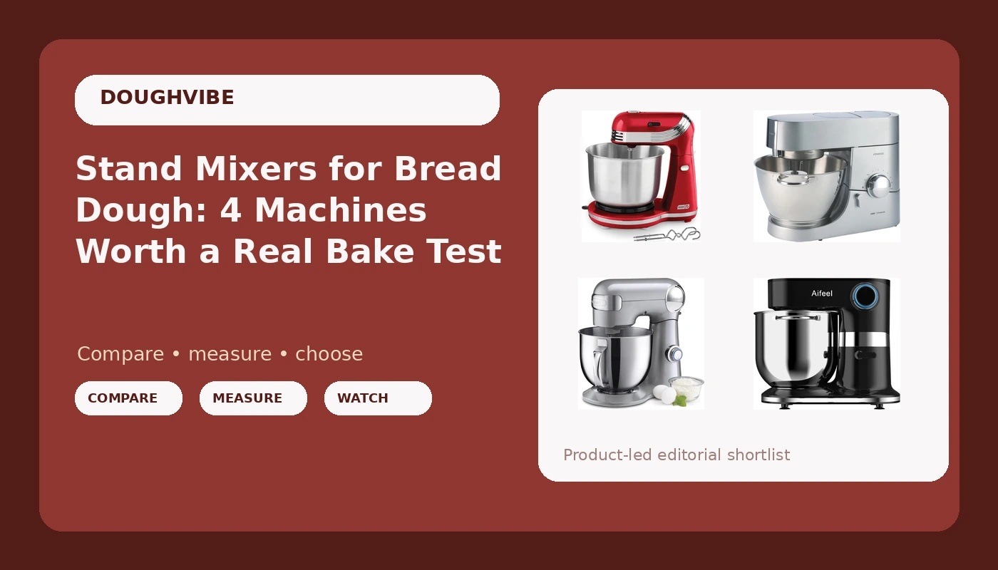 Stand Mixers for Bread Dough: 4 Machines Worth a Real Bake Test