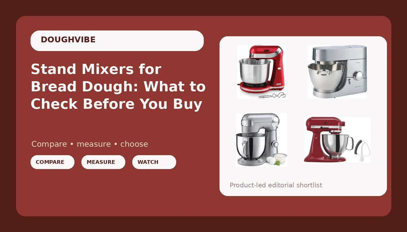 Stand Mixers for Bread Dough: What to Check Before You Buy