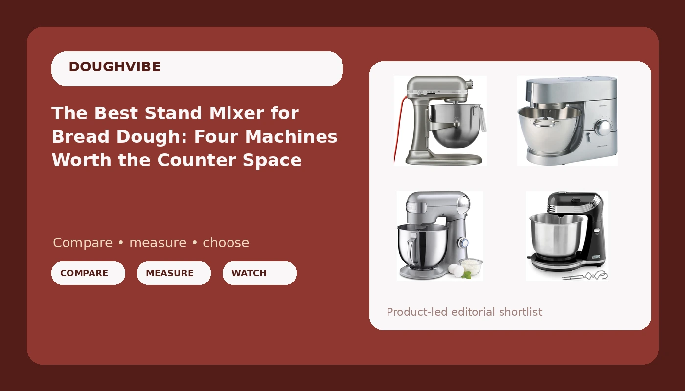 The Best Stand Mixer for Bread Dough: Four Machines Worth the Counter Space